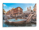 La barca de Piazza di Spagna - Ulises Páez | Cuadro decorativo de Canvas Lab