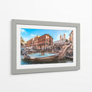 La barca de Piazza di Spagna - Ulises Páez | Cuadro decorativo de Canvas Lab