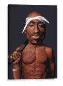 2Pac | Cuadro decorativo de Canvas Lab