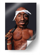 2Pac | Cuadro decorativo de Canvas Lab