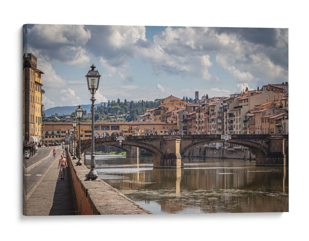 La orilla de Florencia - Ulises Páez | Cuadro decorativo de Canvas Lab