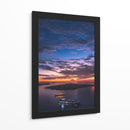 La última luz de Santorini - Ulises Páez | Cuadro decorativo de Canvas Lab