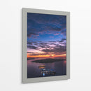La última luz de Santorini - Ulises Páez | Cuadro decorativo de Canvas Lab