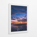 La última luz de Santorini - Ulises Páez | Cuadro decorativo de Canvas Lab