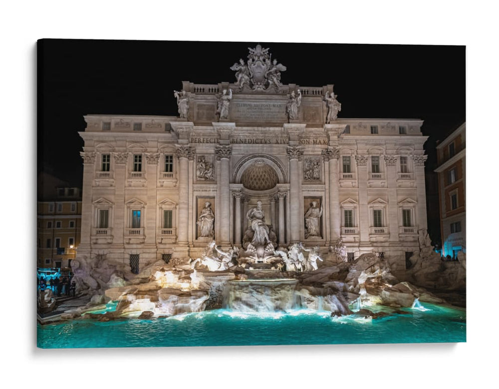Las aguas eternas de Roma - Ulises Páez | Cuadro decorativo de Canvas Lab