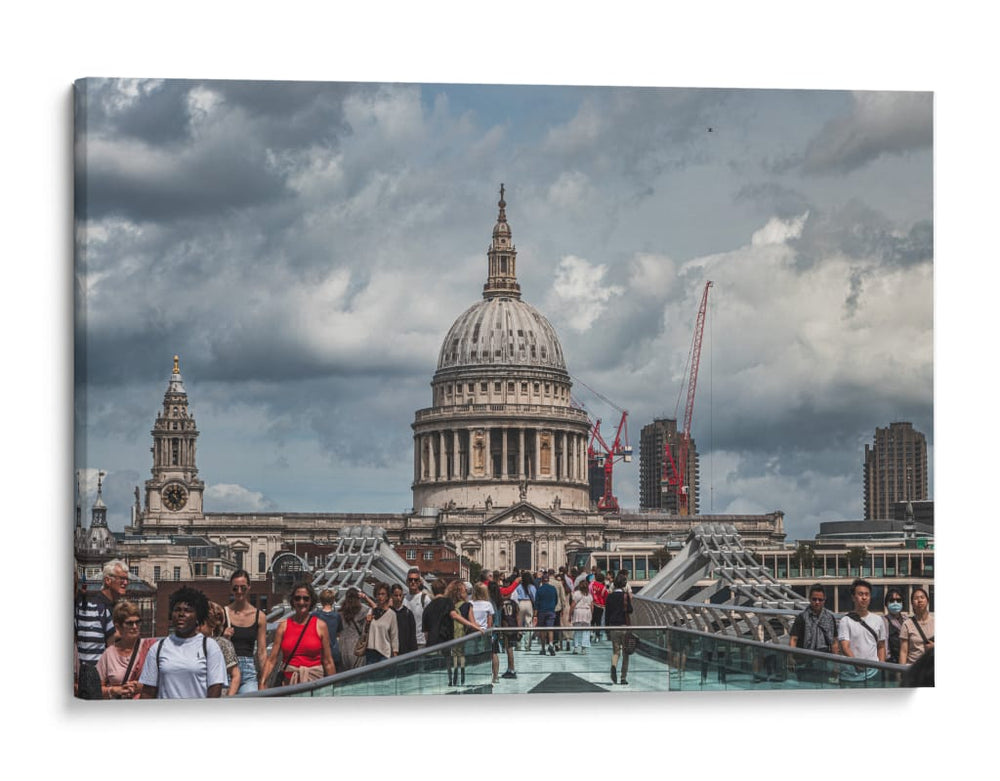Londres bajo nubes de plomo - Ulises Páez | Cuadro decorativo de Canvas Lab