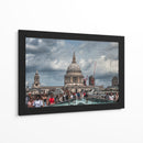 Londres bajo nubes de plomo - Ulises Páez | Cuadro decorativo de Canvas Lab