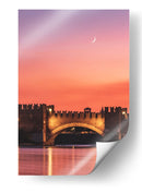 Luna sobre Castelvecchio - Ulises Páez | Cuadro decorativo de Canvas Lab