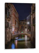 Reflejos de un canal veneciano - Ulises Páez | Cuadro decorativo de Canvas Lab
