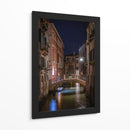 Reflejos de un canal veneciano - Ulises Páez | Cuadro decorativo de Canvas Lab
