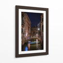 Reflejos de un canal veneciano - Ulises Páez | Cuadro decorativo de Canvas Lab