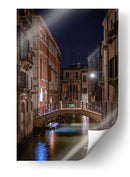 Reflejos de un canal veneciano - Ulises Páez | Cuadro decorativo de Canvas Lab