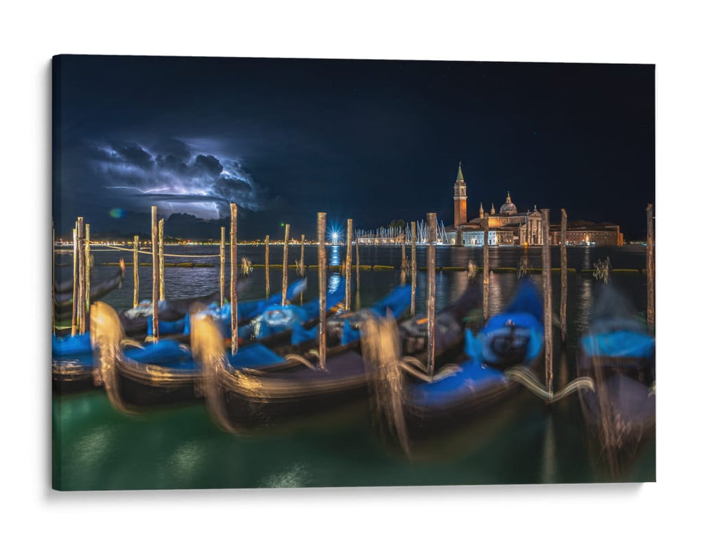 Venecia frente al rayo - Ulises Páez | Cuadro decorativo de Canvas Lab