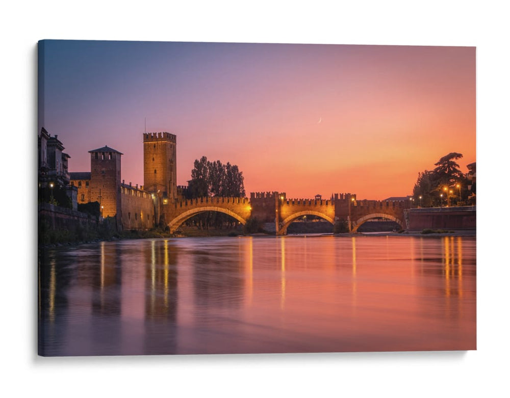 Verona en reflejo - Ulises Páez | Cuadro decorativo de Canvas Lab
