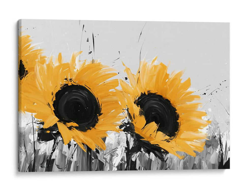 Dos grandes girasoles - DIEGO D L | Cuadro decorativo de Canvas Lab