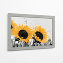 Dos grandes girasoles - DIEGO D L | Cuadro decorativo de Canvas Lab