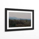 Cactus y montañas - Huatulco - Raúl Ruz | Cuadro decorativo de Canvas Lab