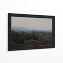 Cactus y montañas - Huatulco - Raúl Ruz | Cuadro decorativo de Canvas Lab