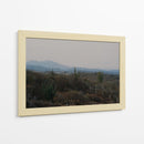 Cactus y montañas - Huatulco - Raúl Ruz | Cuadro decorativo de Canvas Lab