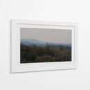 Cactus y montañas - Huatulco - Raúl Ruz | Cuadro decorativo de Canvas Lab