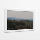 Cactus y montañas - Huatulco - Raúl Ruz | Cuadro decorativo de Canvas Lab