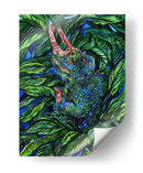 Pop Chameleon - Mariana Lino Art | Cuadro decorativo de Canvas Lab