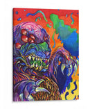 Pantera Espacial - Mariana Lino Art | Cuadro decorativo de Canvas Lab