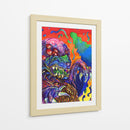 Pantera Espacial - Mariana Lino Art | Cuadro decorativo de Canvas Lab