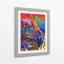 Pantera Espacial - Mariana Lino Art | Cuadro decorativo de Canvas Lab