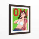 Rebelde de Verano / Momo Relajada - Sae Art | Cuadro decorativo de Canvas Lab