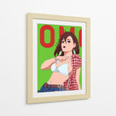 Rebelde de Verano / Momo Relajada - Sae Art | Cuadro decorativo de Canvas Lab