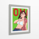 Rebelde de Verano / Momo Relajada - Sae Art | Cuadro decorativo de Canvas Lab