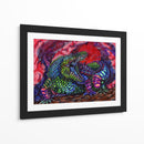 King Croc - Mariana Lino Art | Cuadro decorativo de Canvas Lab