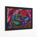 King Croc - Mariana Lino Art | Cuadro decorativo de Canvas Lab