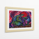 King Croc - Mariana Lino Art | Cuadro decorativo de Canvas Lab