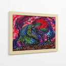 King Croc - Mariana Lino Art | Cuadro decorativo de Canvas Lab