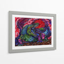 King Croc - Mariana Lino Art | Cuadro decorativo de Canvas Lab