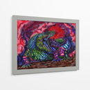 King Croc - Mariana Lino Art | Cuadro decorativo de Canvas Lab