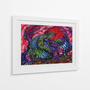 King Croc - Mariana Lino Art | Cuadro decorativo de Canvas Lab