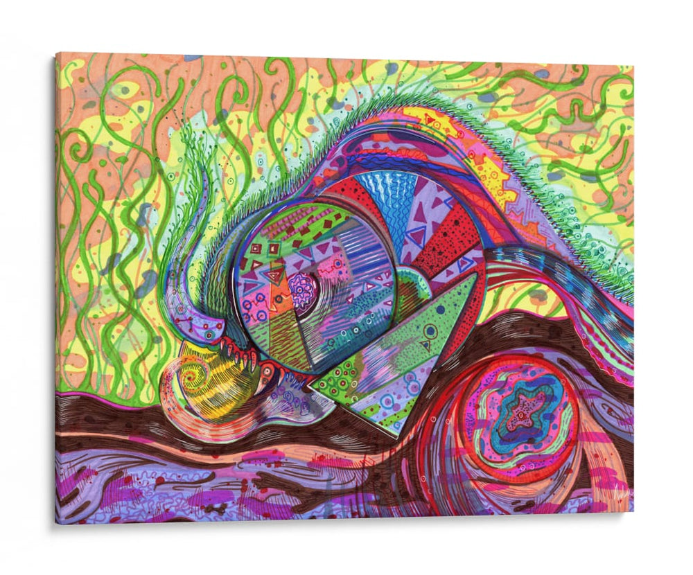 Sanguijuela galáctica - Mariana Lino Art | Cuadro decorativo de Canvas Lab