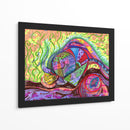 Sanguijuela galáctica - Mariana Lino Art | Cuadro decorativo de Canvas Lab