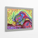 Sanguijuela galáctica - Mariana Lino Art | Cuadro decorativo de Canvas Lab