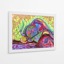 Sanguijuela galáctica - Mariana Lino Art | Cuadro decorativo de Canvas Lab