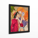 Fuego y Sombrero - Sae Art | Cuadro decorativo de Canvas Lab