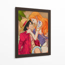 Fuego y Sombrero - Sae Art | Cuadro decorativo de Canvas Lab
