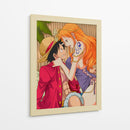 Fuego y Sombrero - Sae Art | Cuadro decorativo de Canvas Lab