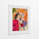 Fuego y Sombrero - Sae Art | Cuadro decorativo de Canvas Lab