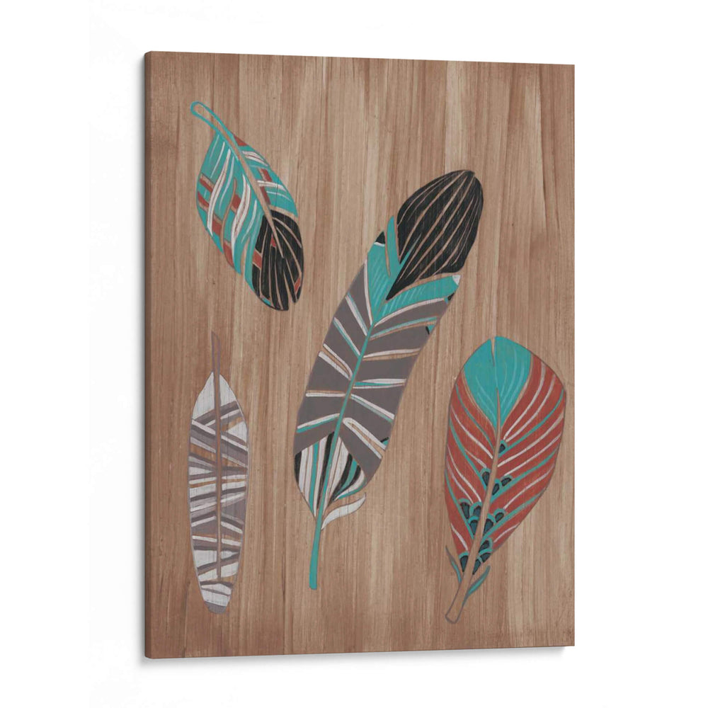 Feathers De Madera De Deriva Ii - June Erica Vess | Cuadro decorativo de Canvas Lab