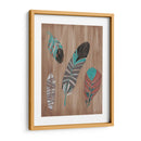 Feathers De Madera De Deriva Ii - June Erica Vess | Cuadro decorativo de Canvas Lab