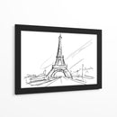 Servilleta en Paris - DIEGO D L | Cuadro decorativo de Canvas Lab